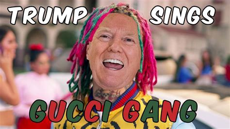 trump canta gucci gang|Pro.